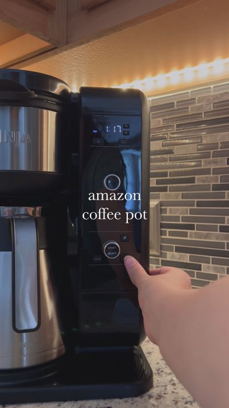 Amazon coffee maker, kitchen appliance, luxury, ninja, thermal carafe, coffee, tea, built in frother, measuring spoon, 6 styles and sizes, affordable

#LTKhome #LTKVideo #LTKGiftGuide