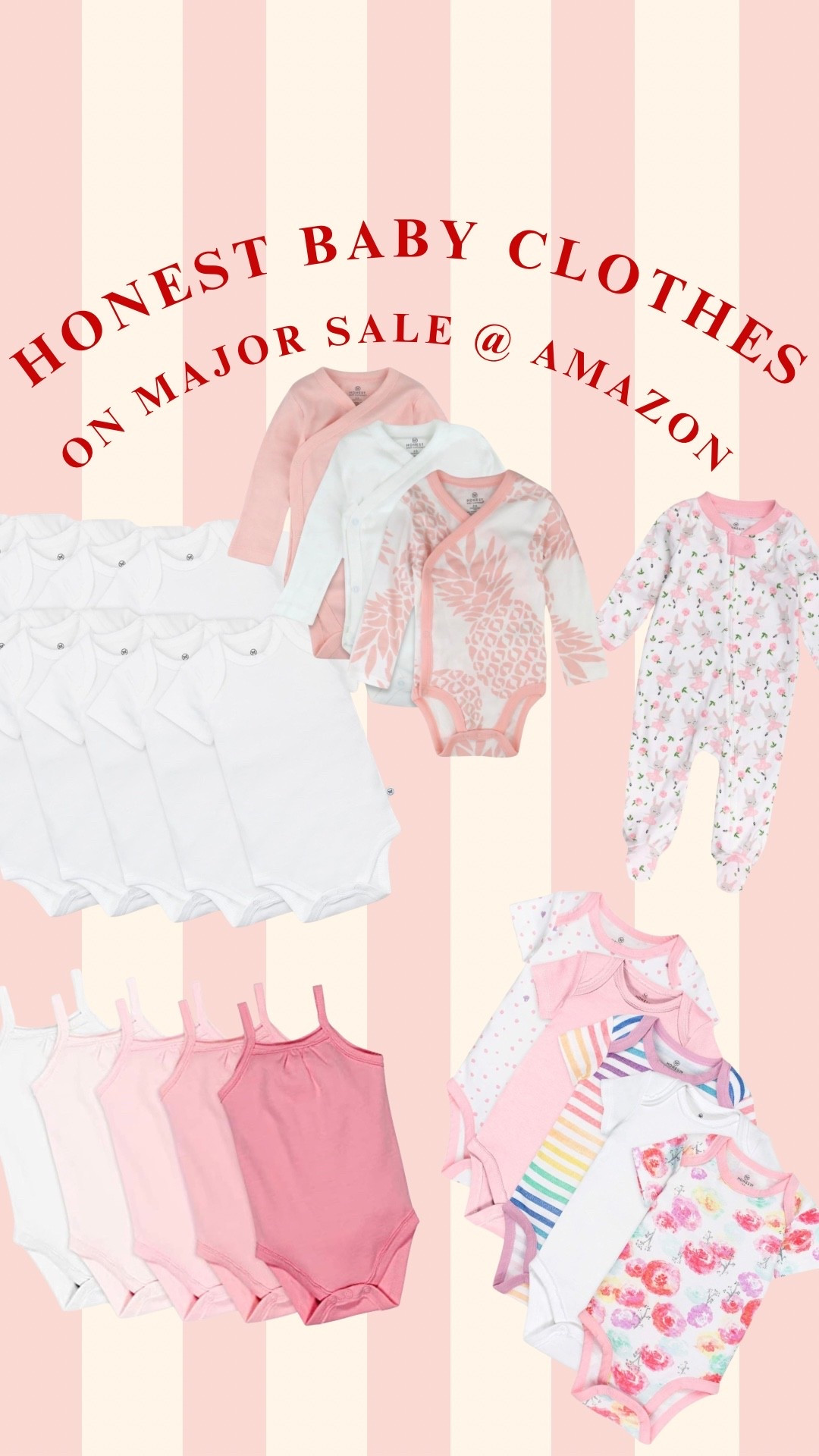 Honest baby clothes sale on Amazon 🥹 make sure you clip the coupon before putting it in your cart!! 

baby girl clothes | baby girls fashion | baby boy clothes

#LTKBaby #LTKSaleAlert #LTKKids