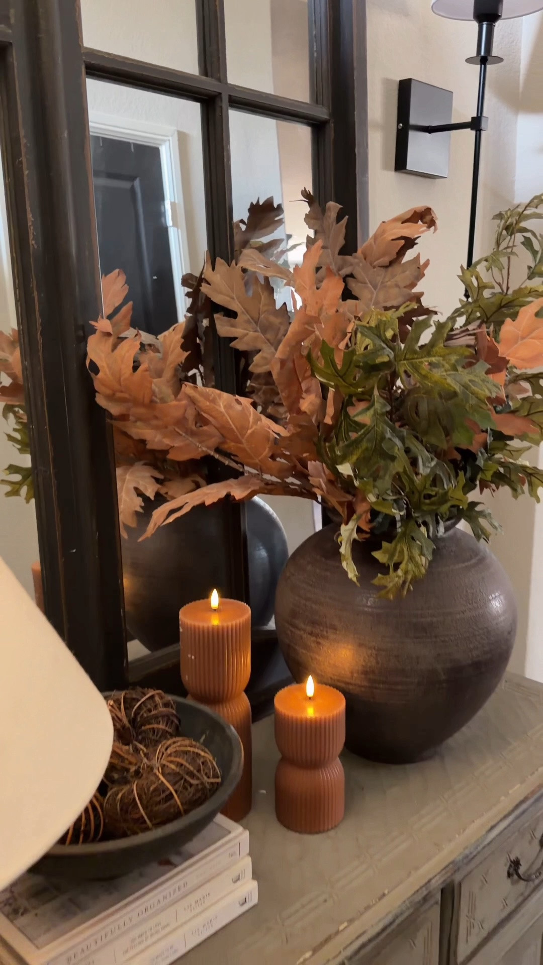 Fall console styling , fall stems, fall decor, home decor accents

#LTKSeasonal #LTKHome