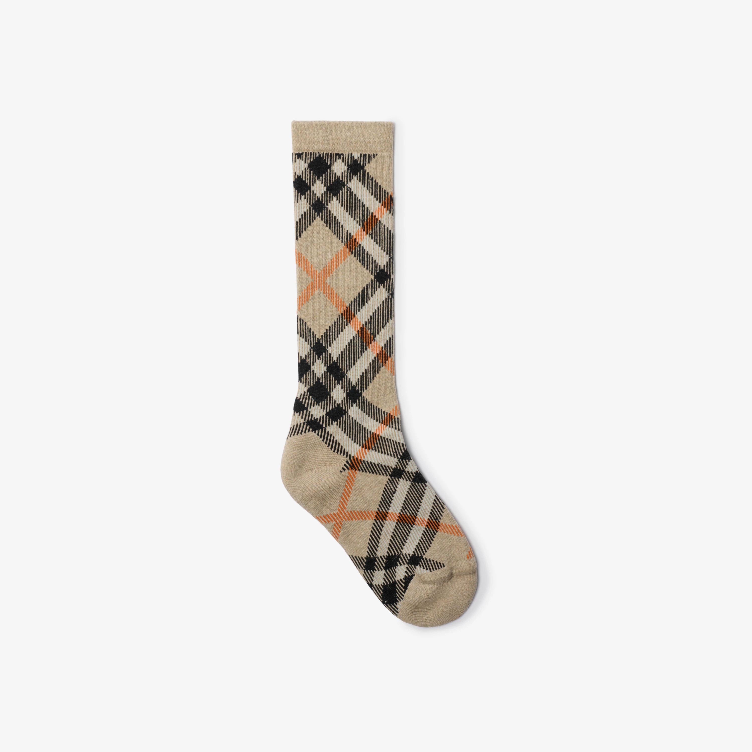 Check Cotton Blend Socks | Burberry (US)