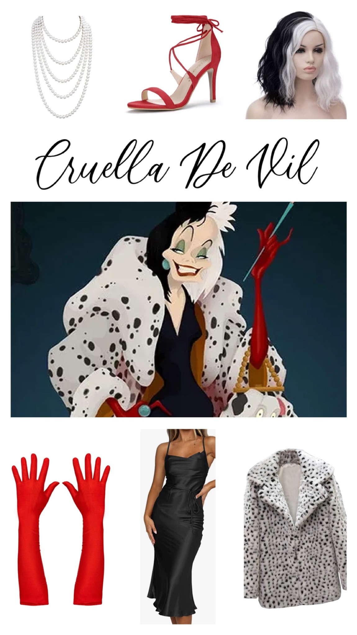 Cruella De Vil #hocwinter

#LTKHoliday #LTKHalloween #LTKstyletip