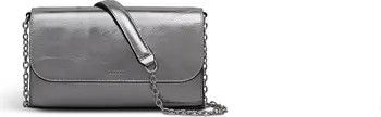 The Rathbone - Metallic Micro Flapover Crossbody Bag | Nordstrom