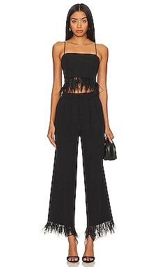 SAYLOR Messika Top & Pants Set in Black from Revolve.com | Revolve Clothing (Global)