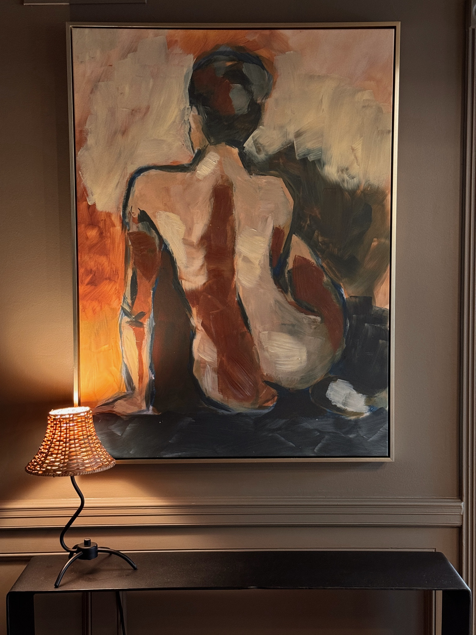 Love the richness of the colors in this corner of our dining room- this lamp is on a dimmer 

#LTKSaleAlert #LTKFallSale #LTKHome