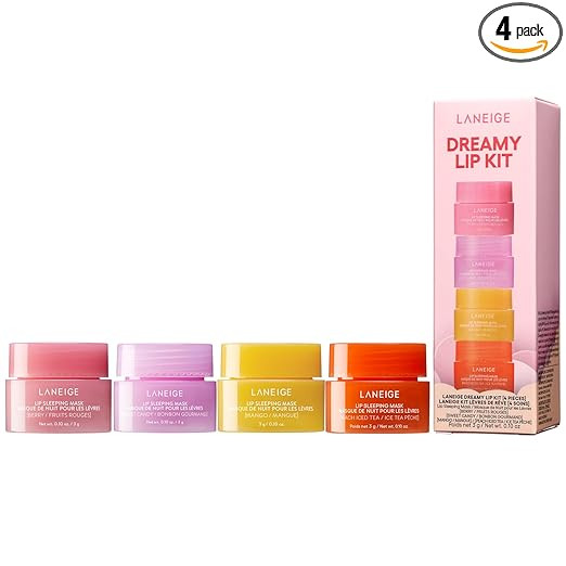 LANEIGE Lip Sleeping Mask: Nourish, Hydrate, Vitamin C, Murumuru & Shea Butter, Antioxidants, Fla... | Amazon (US)
