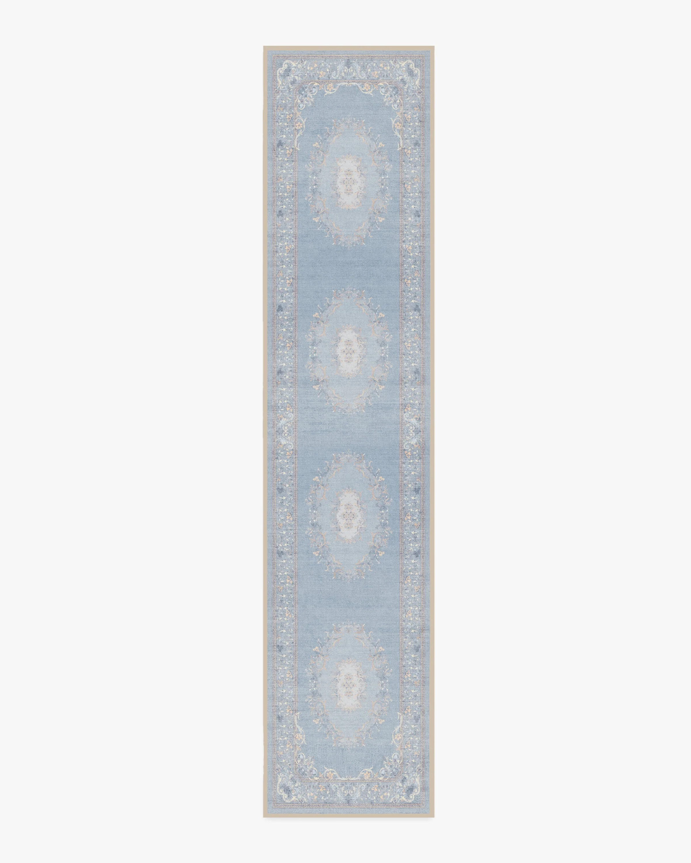 Lady Whistledown Soft Blue Rug | Ruggable