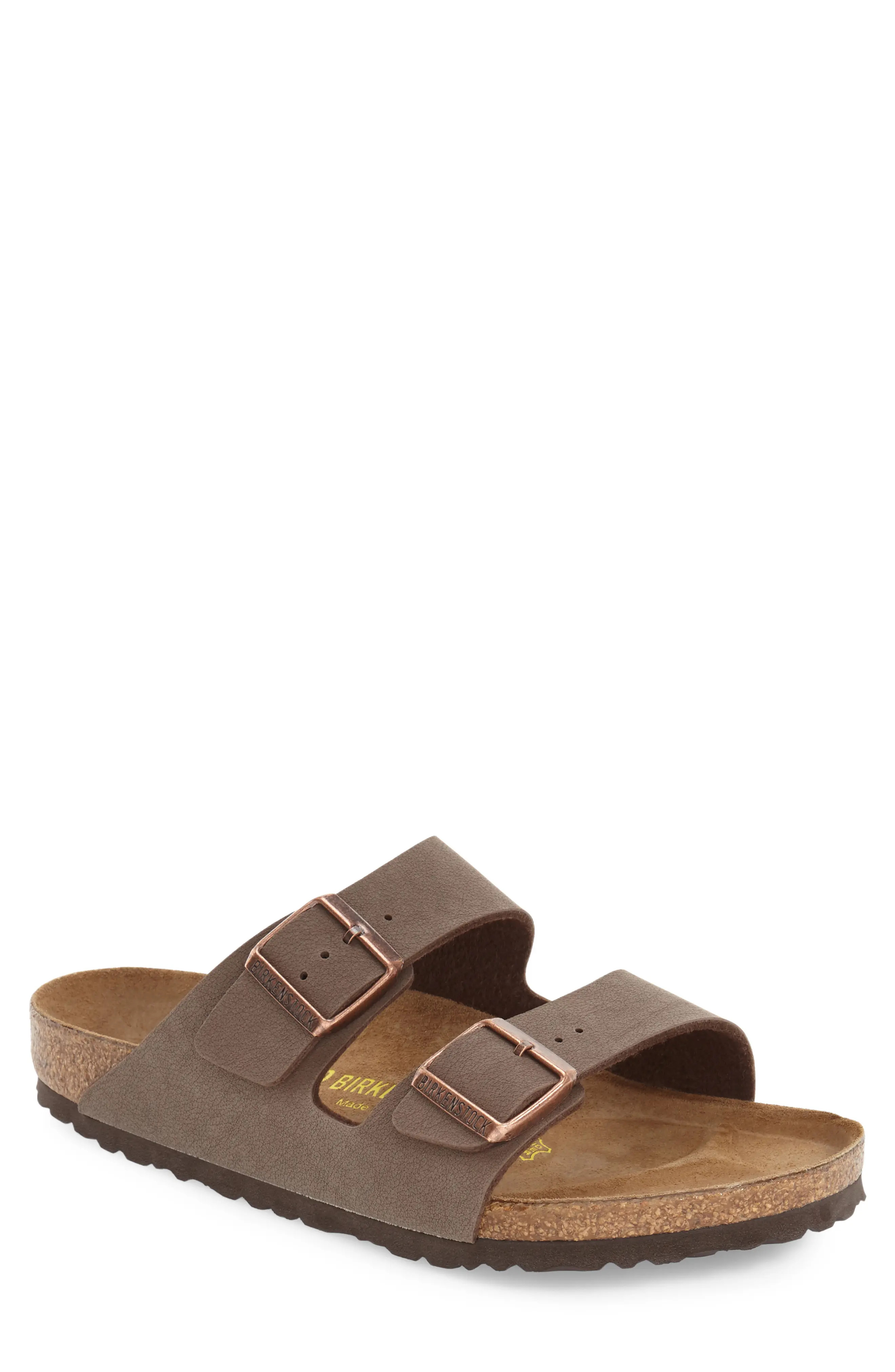 Men's Birkenstock Arizona Slide Sandal, Size 9-9.5US - Brown | Nordstrom
