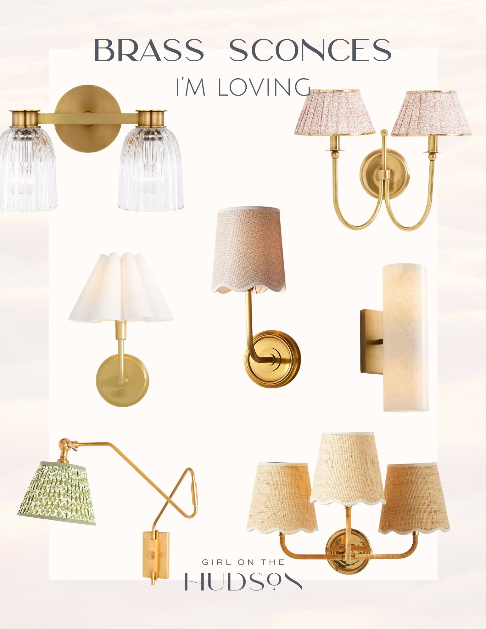 Brass sconces are one of my favorite ways to add warmth, character, and timeless style to a home. Whether you’re updating a powder bath, bedroom, hallway, living room, or reading nook, the right wall sconce can completely transform a space while adding beautiful layered lighting. I’m currently loving these brass sconces that blend classic design, tailored details, woven textures, and designer inspired silhouettes.

Brass sconces, wall sconces, brass lighting, designer lighting, bathroom sconces, bedroom lighting, hallway lighting, living room lighting, coastal home decor, traditional home decor, transitional design, luxury lighting, home lighting ideas, wall lighting inspiration, sconces for bathroom vanity, reading light, woven shade sconce, modern traditional decor, interior design inspiration, GirlOnTheHudson

#LTKHome #LTKSeasonal