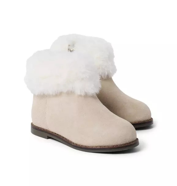 Suede Faux Fur Bootie | Janie and Jack