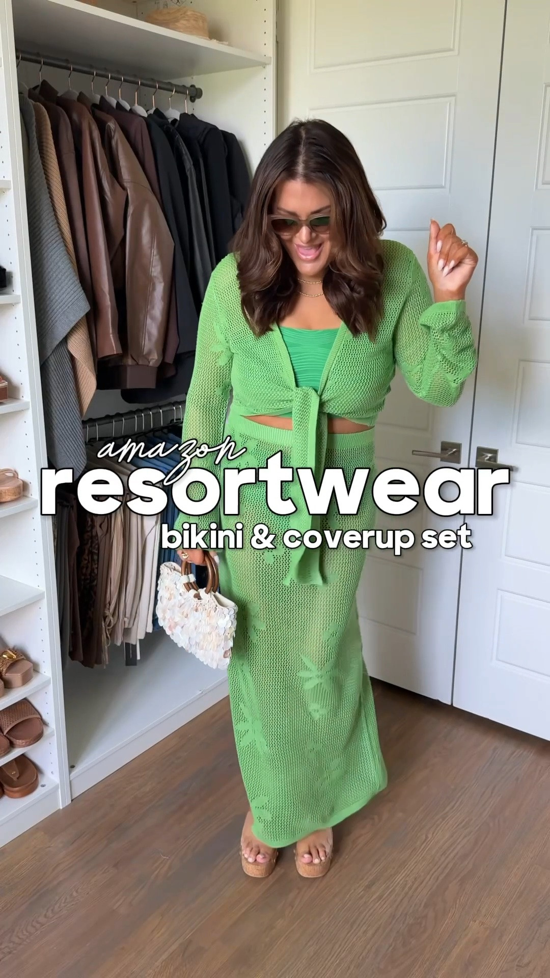 Coverup: XL
Bikini: Large

This might be one of my favorite Amazon swim finds of the summer! 💚

The textured bikini is so flattering, supportive, and comfortable, and the matching crochet coverup takes the whole look to the next level. Whether you’re headed to the beach, pool, resort, cruise, or tropical vacation, this set looks effortlessly chic without the designer price tag.

As a midsize girl, I love finding swimwear that makes me feel confident, comfortable, and put together—and this one checks every box. The vibrant green color is stunning, the fit is flattering, and the coverup makes it feel like a complete outfit instead of just a swimsuit.

#AmazonFashionFinds #MidsizeStyle #AmazonSwimwear #VacationStyle #summeroutfitideas

#LTKgrwm #LTKSwim #LTKMidsize