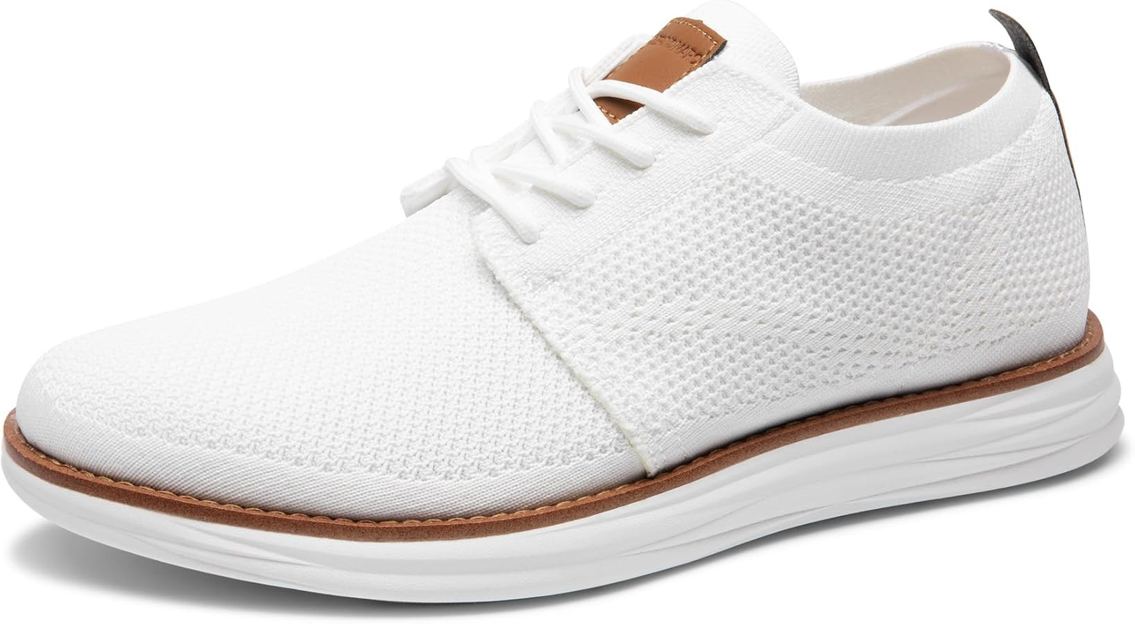 Bruno Marc Men's KnitFlex Breeze Mesh Sneakers Oxford Lace-up Lightweight Casual Walking Shoes | Amazon (US)