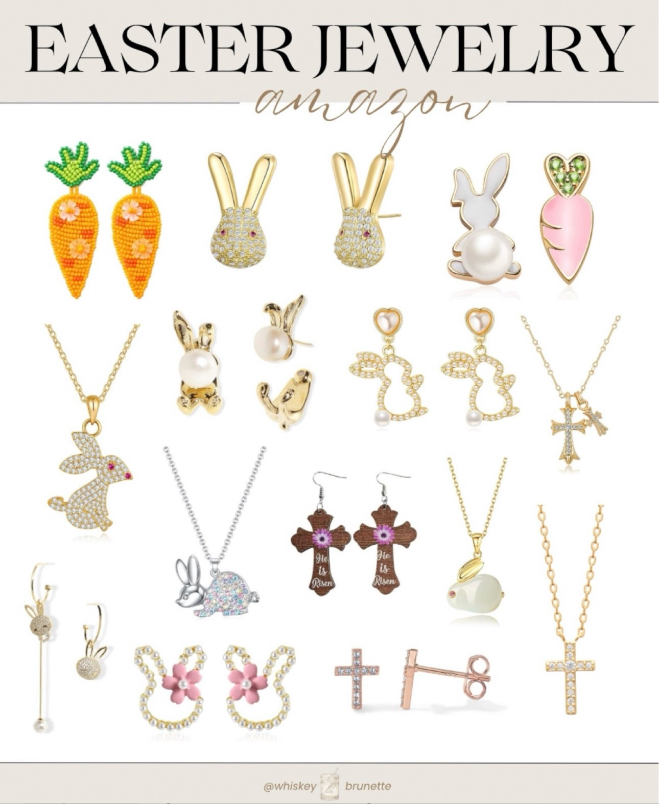 Jewelry and Accessories for Easter from Amazon!

Bunny Earrings | Amazon Jewelry | Easter Jewelry | Easter Accessories#LTKfindsunder50