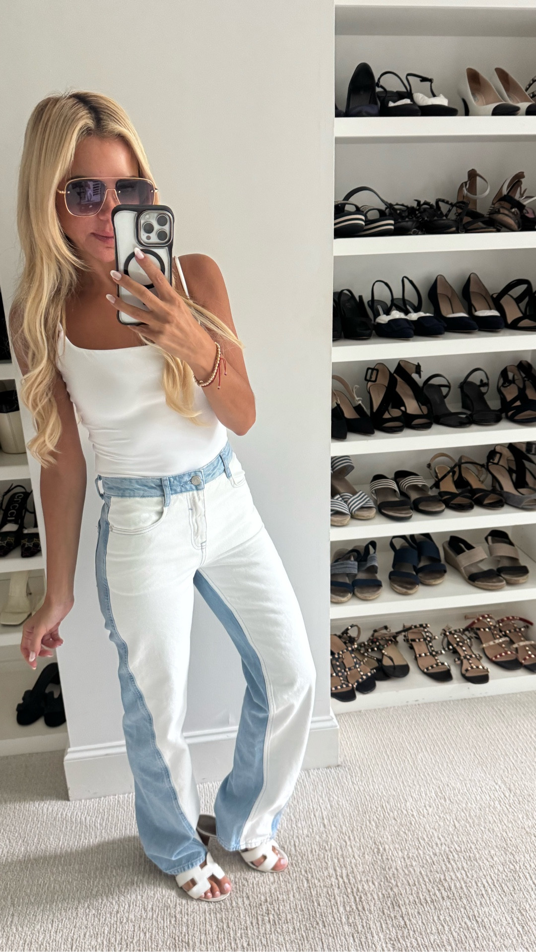 OOTD!🤍
Wearing a 0 in jeans and s in top.    Jeans run small so size up.   
Jeans, fall fashion, fall outfit, Amazon fashion, summer fashion, summer outfit, pants

#LTKSaleAlert #LTKStyleTip #LTKFindsUnder50