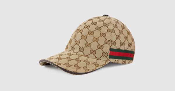Gucci Original GG canvas baseball hat with Web | Gucci (US)