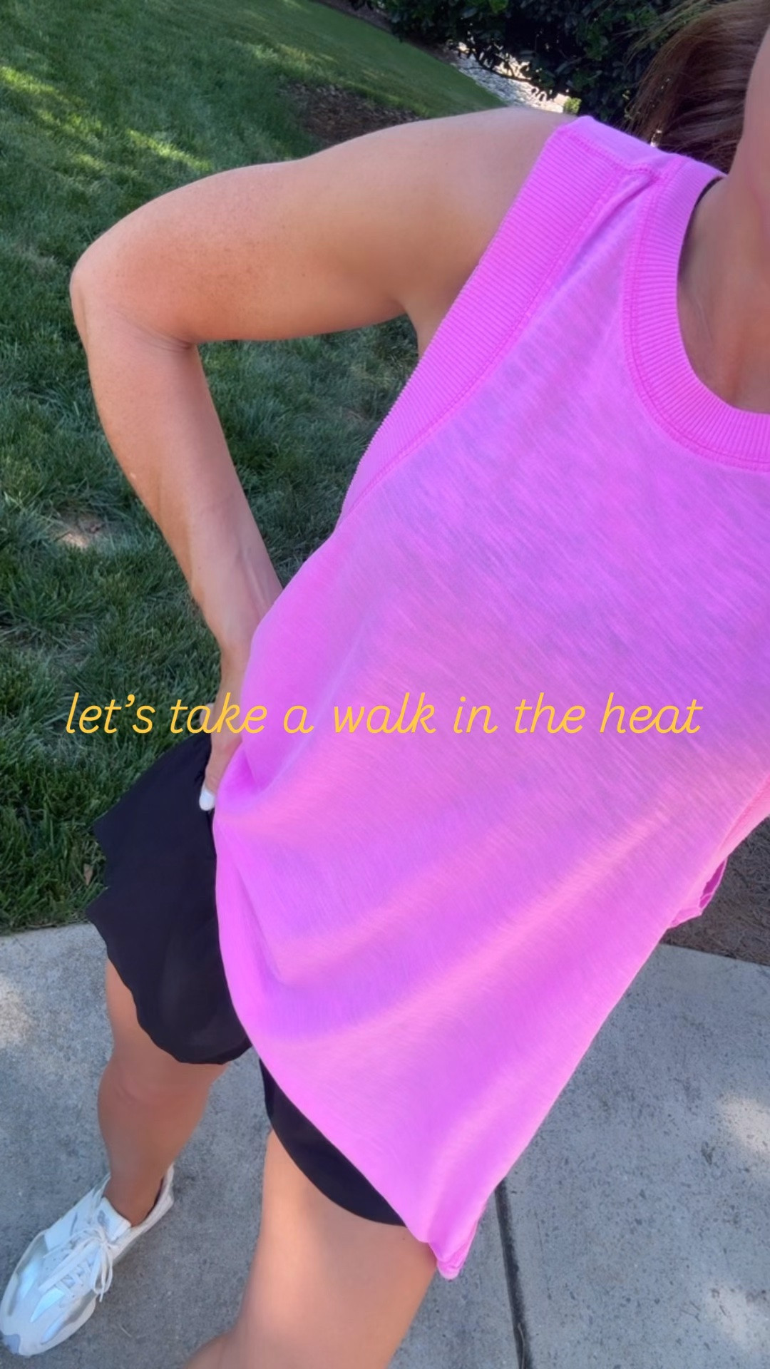 Super light layers for the heat. Walking style. FP movement 
Both XS

@FPmovement #FPmovementpartner

#LTKootd #LTKActive #LTKSeasonal