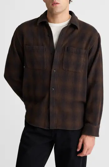Midweight Flannel Button-Up Shirt | Nordstrom