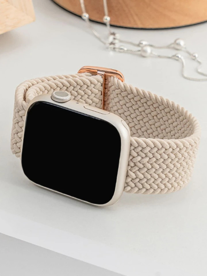 1pc Braided Watchband Compatible With Apple Watch | SHEIN