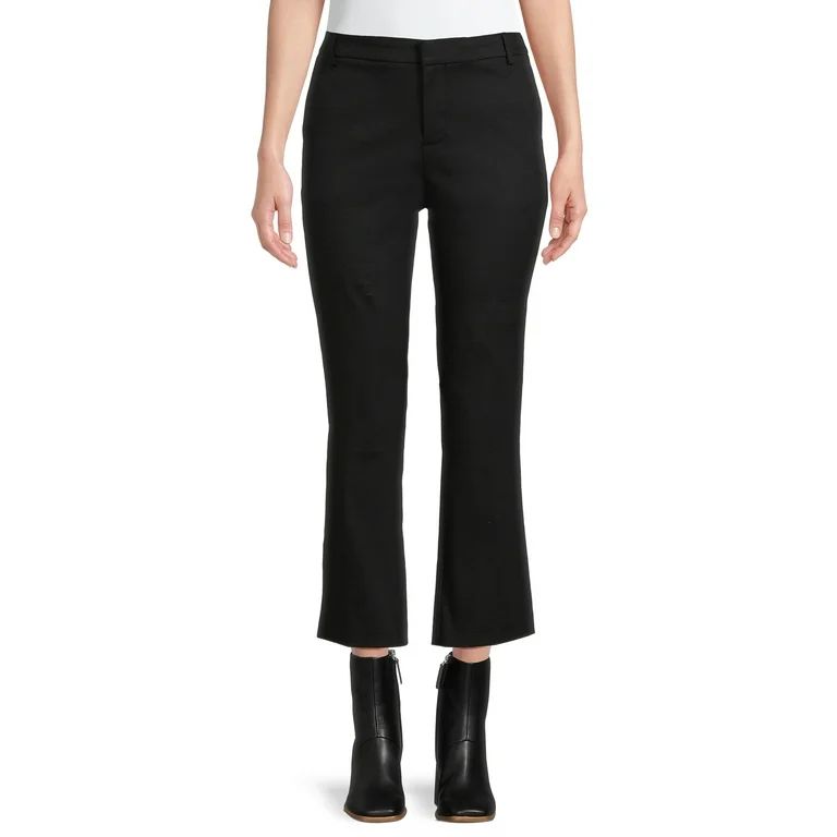 Time and Tru Women's Straight Pants, 28" Inseam, Sizes 2-20 | Walmart (US)