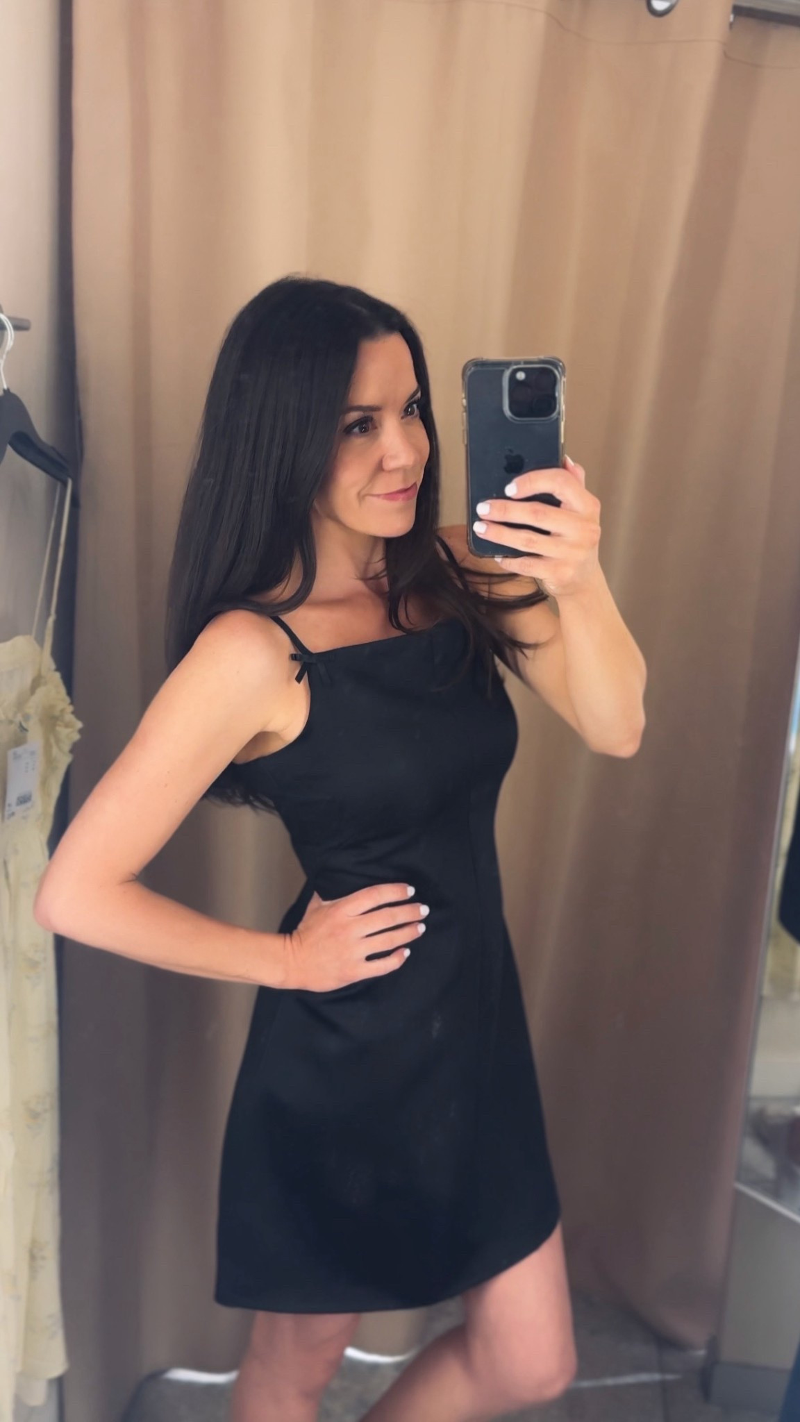 I found the CUTEST little
Black dress at H&M!! Satin and strappy with a hidden zipper. Has a flattering fitted bodice with a gentle flared skirt. Love the neckline and sweet bow details! ⭐️⭐️⭐️⭐️⭐️

#LTKWorkwear #LTKmomlife #LTKWedding