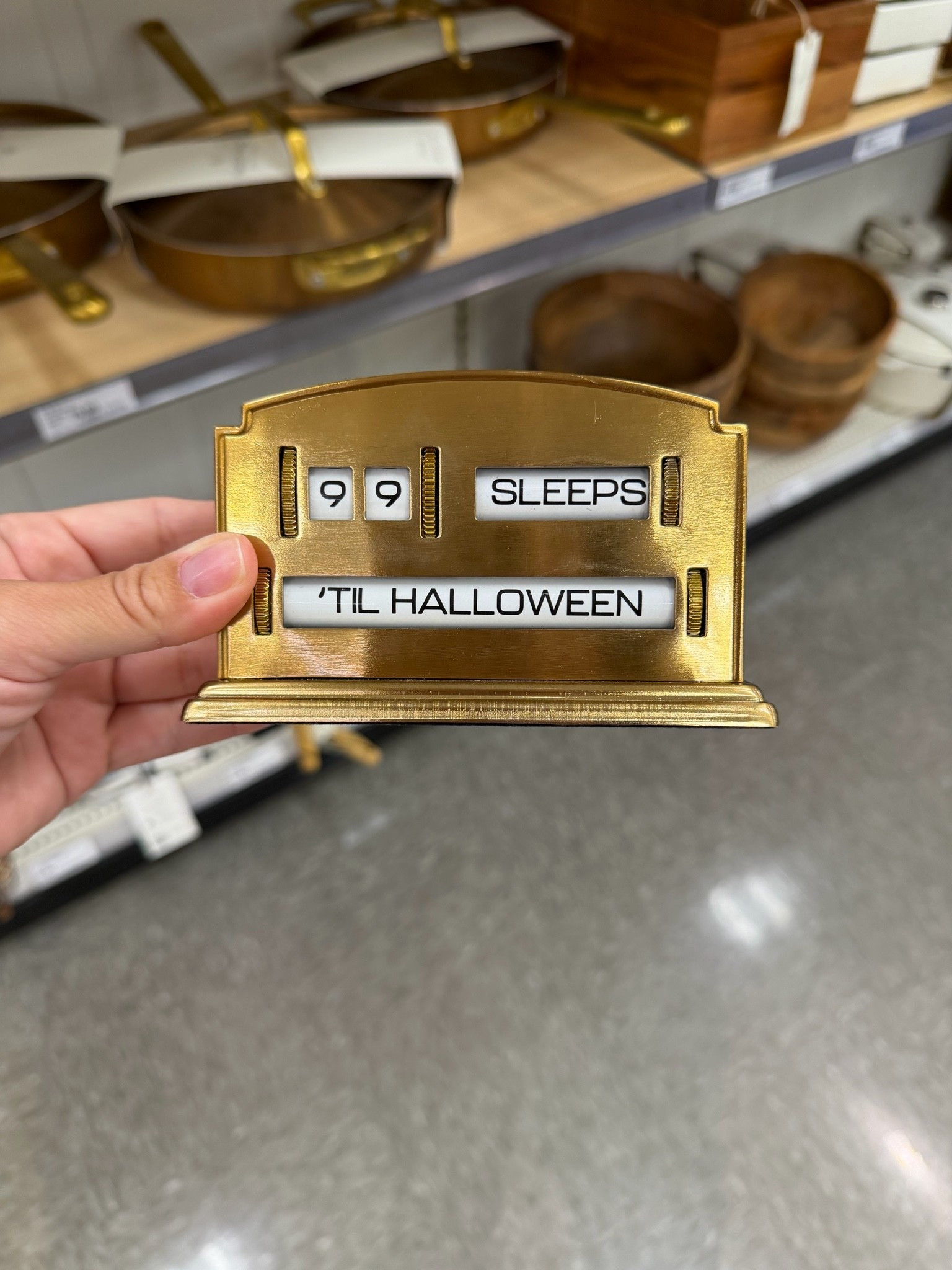 Seasonal countdown calendar 
#target #hearthandhand #homedecor #calendar

#LTKHome #LTKSeasonal