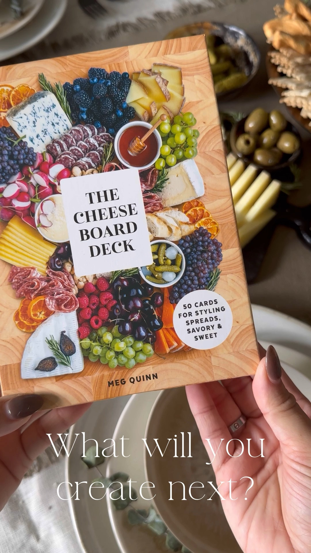 The Cheese Board Deck: 50 Cards for Styling Spreads, Savory and Sweet [Book]