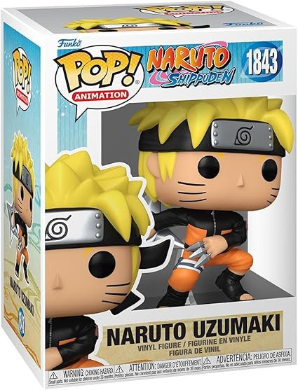 Funko POP Animation: Naruto Shippuden - Naruto - (Shrkn) - 1/6 Odds for Rare Chase Variant - Meta... | Amazon (US)