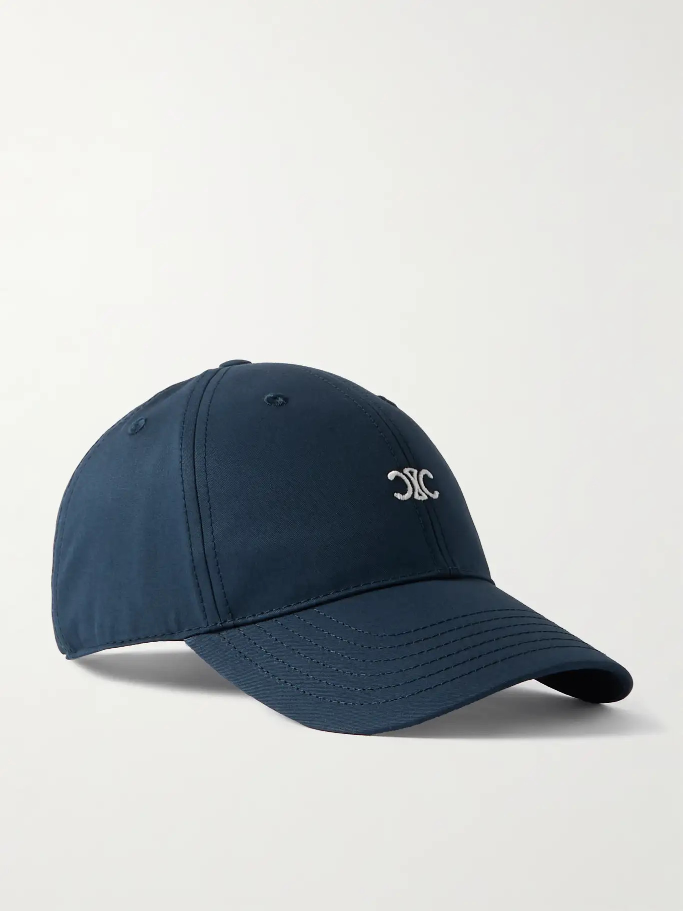 Triomphe Logo-Embroidered Cotton-Gabardine Baseball Cap | Mr Porter (US & CA)