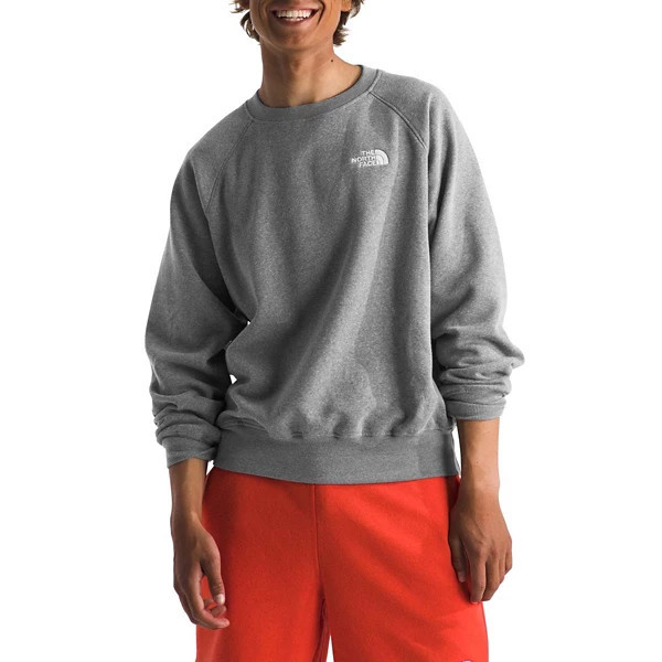 Men's The North Face Evolution Crewneck Sweatshirt XSmall TNF Medium Grey Heather | Scheels