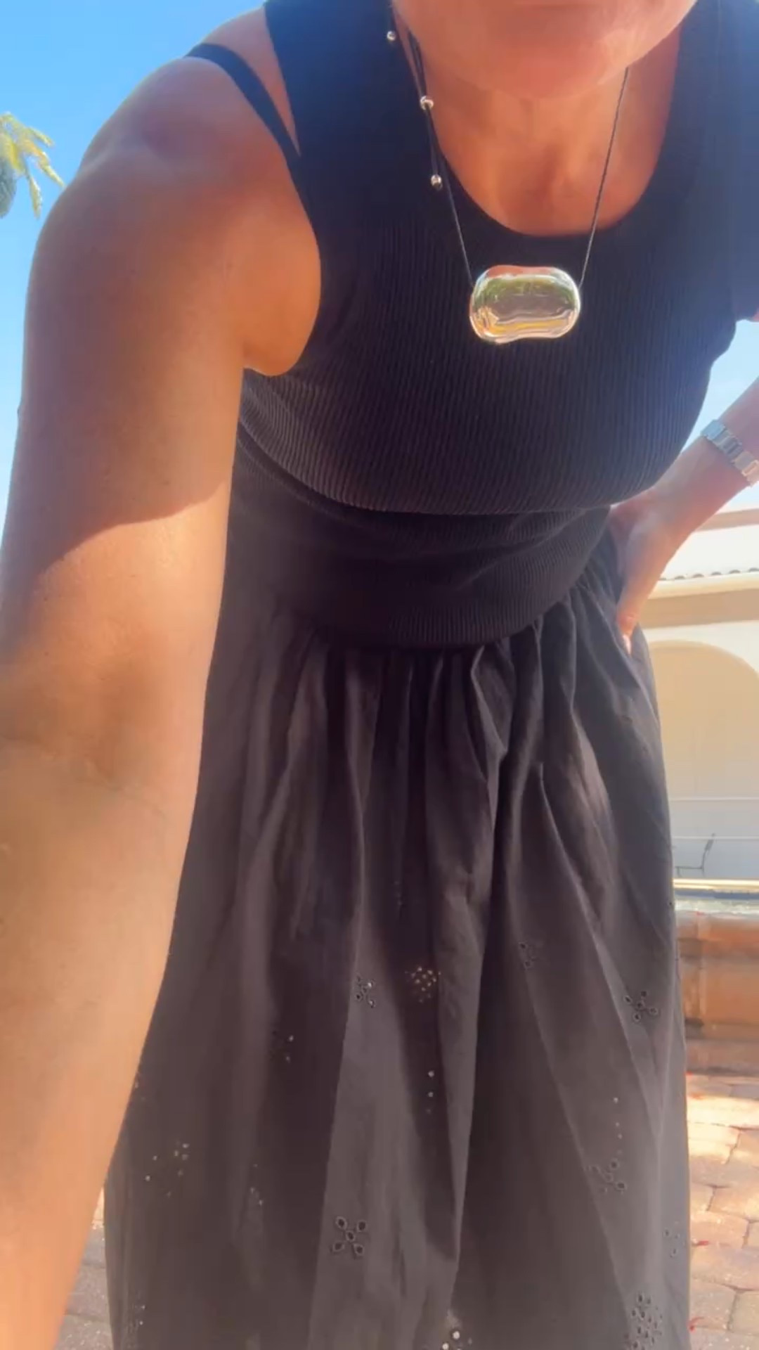 The perfect little black dress for summer. Just add metallic accessories 

#LTKStyleTip #LTKSaleAlert #LTKOver40