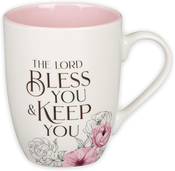 Christian Art Gifts Inspirational Ceramic Coffee & Tea Scripture Mug for Women: May the Lord Bles... | Amazon (US)