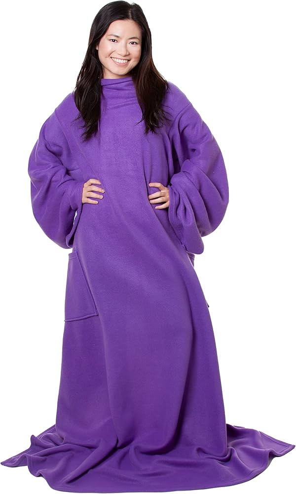 Snuggie- The Original Wearable Blanket That Has Sleeves, Warm, Cozy, Super Soft Fleece, Functiona... | Amazon (US)