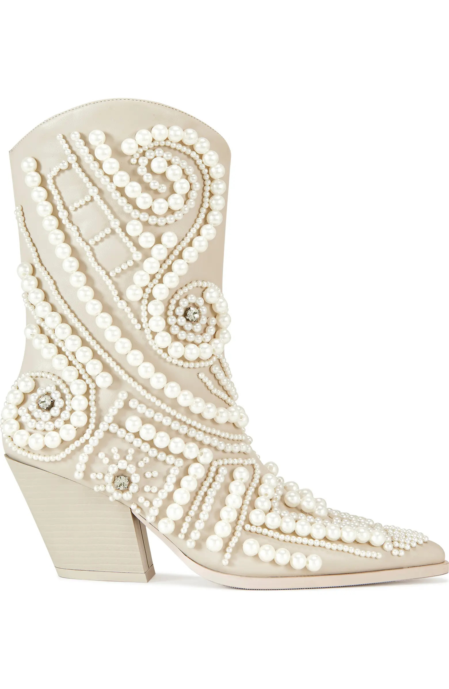 Belia Embellished Western Boot (Women) | Nordstrom