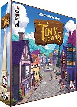 Tiny Towns - Award-winning Board Game, Base Set, 1-6 Players, 45-60 min Play Time, Strategy Board... | Amazon (US)