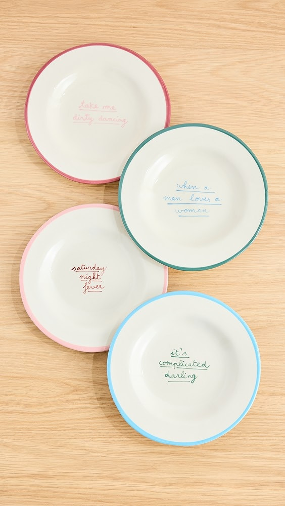 Laetitia Rouget Everybody Dance Now Plate Set | Shopbop | Shopbop
