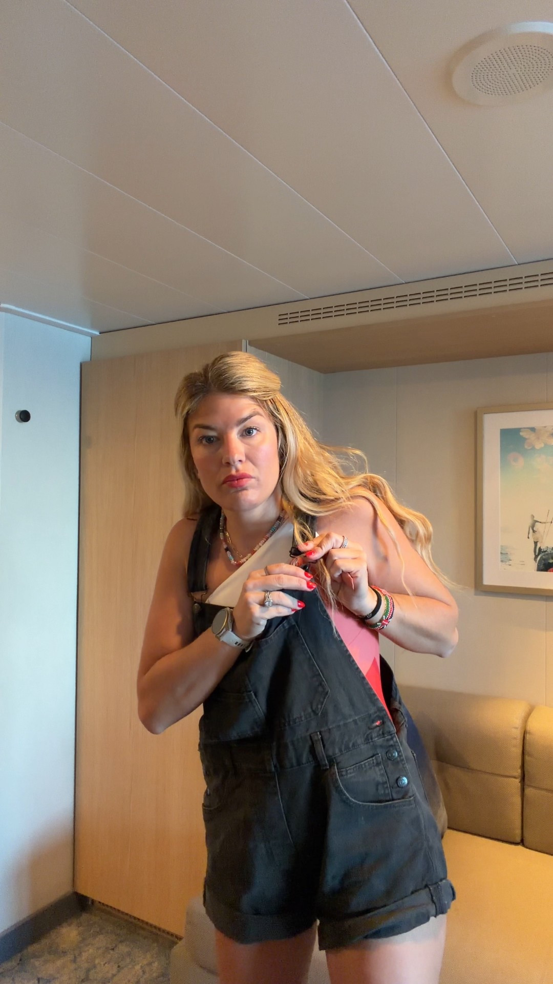 Swimsuit and overalls. My best and favorite combo. 

#ltkswim 

#LTKmomlife #LTKTravel