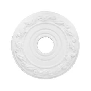 16 in. White Decorative Ceiling Medallion | The Home Depot