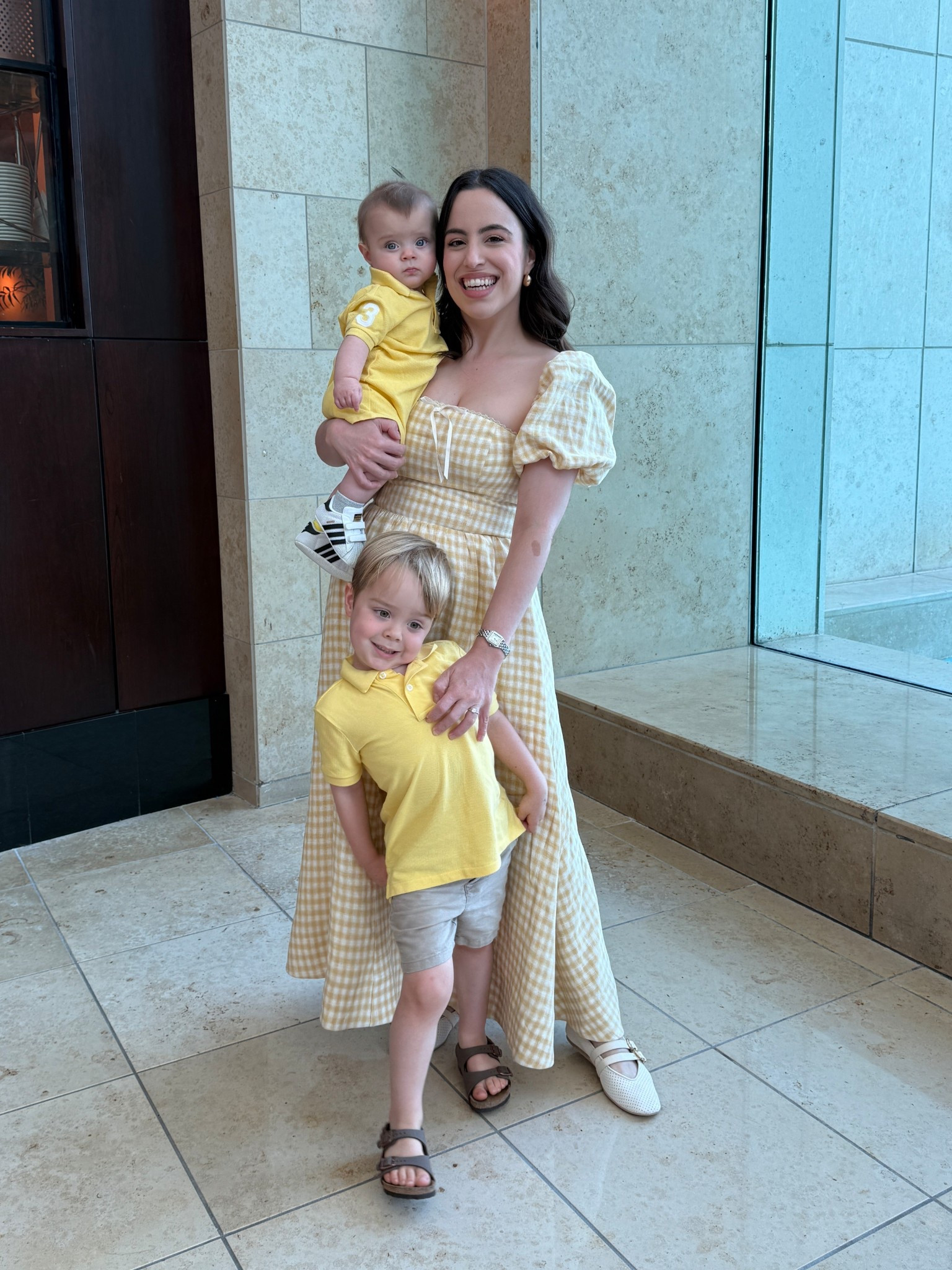 Mommy & me matching outfits! Love this yellow polo for my toddler, and this yellow gingham dress is everything (wearing size 2)



#LTKFamily #LTKStyleTip #LTKKids