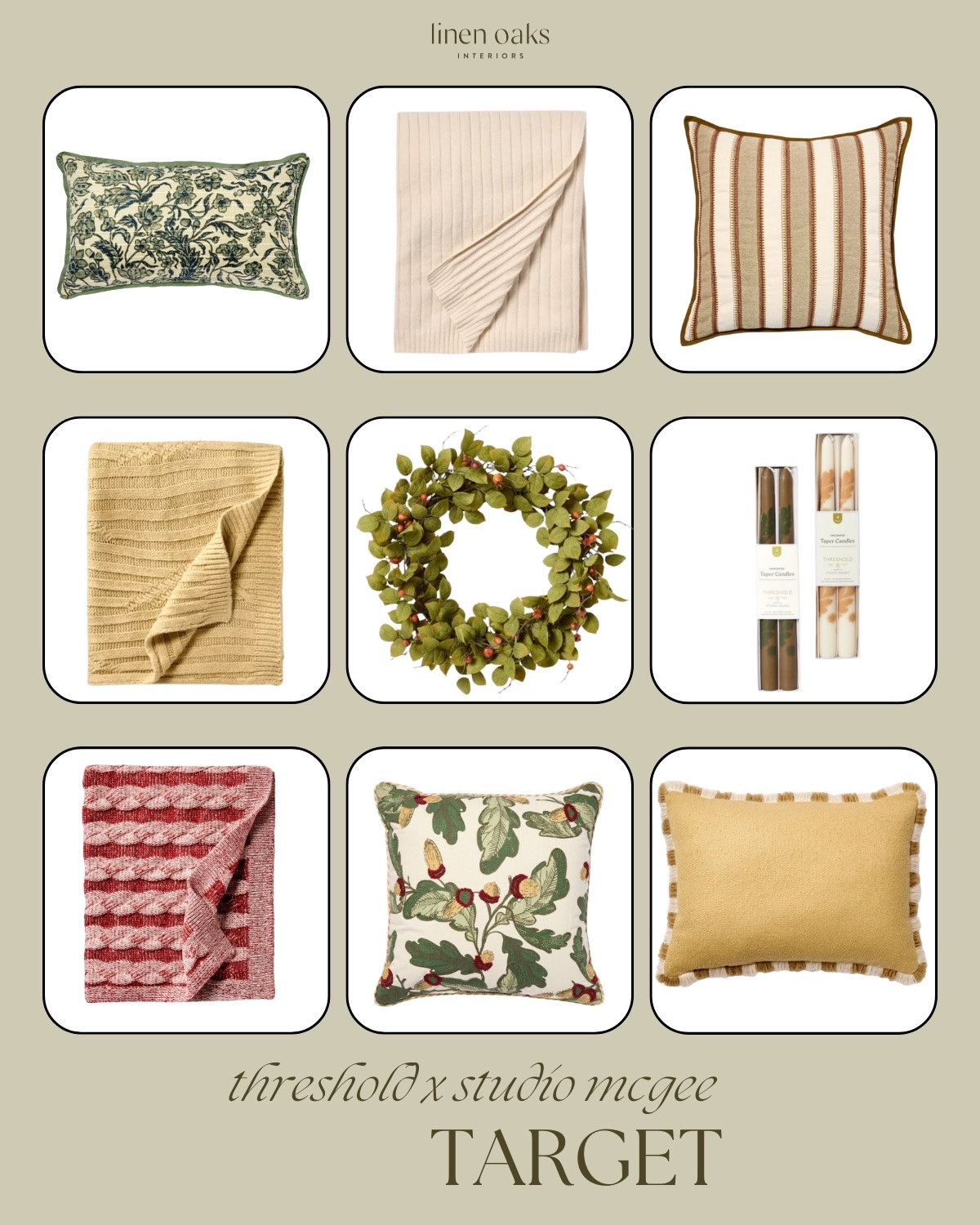 The new Studio McGee for Threshold line just dropped at Target and it’s everything—classic, cozy, and elevated without the splurge. So many timeless pieces to refresh your space. #StudioMcGee #TargetHome #HomeStyle #Threshold #InteriorInspo