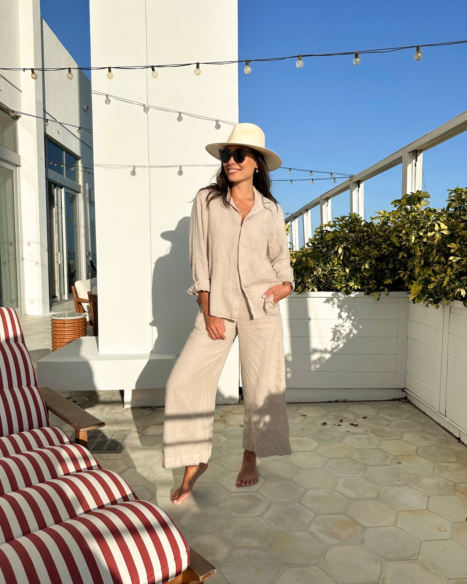 Linen set, spring fashion, summer outfit, travel. 

#LTKTravel #LTKSeasonal #LTKStyleTip