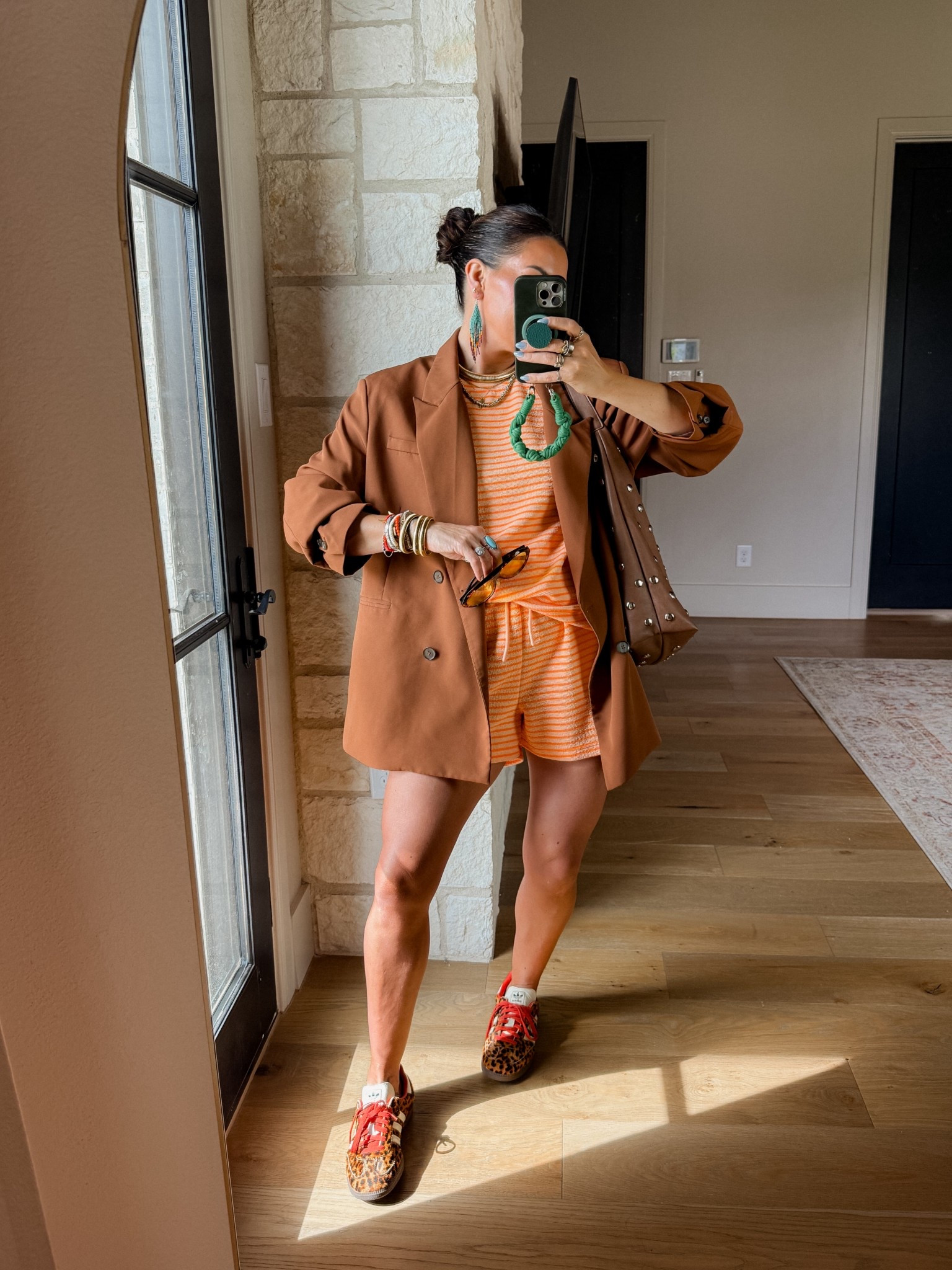 A little Pinterest recreation outfit. 
Pairing these Amazon sets with a blazer!  Genius!
Set: XL
Blazer; old but I linked up more!

#LTKOver40 #LTKMidsize #LTKootd