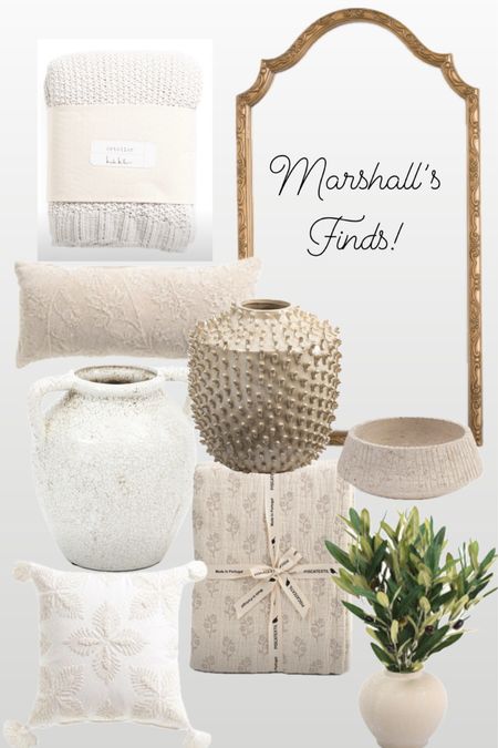 Spring finds from Marshall’s! Beautiful bedding, mirrors,  ceramic pots, pillows, etc  

#LTKSeasonal #LTKstyletip #LTKhome