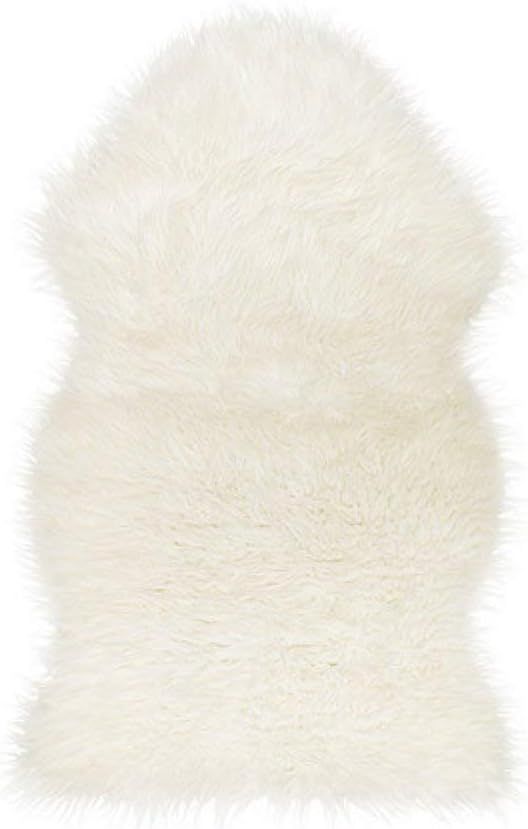 Ikea 302.290.77 Tejn faux sheepskin, Ivory | Amazon (US)