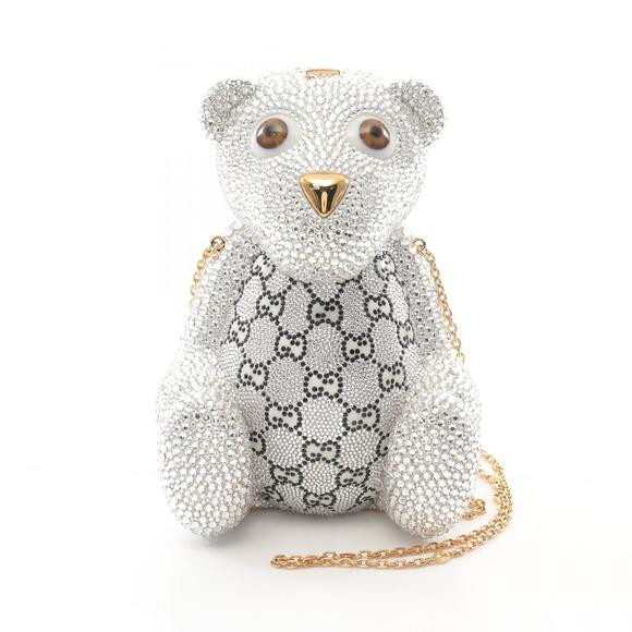 GUCCI GG Teddy Bear Shoulder Bag Swarovski Multicolor | Poshmark