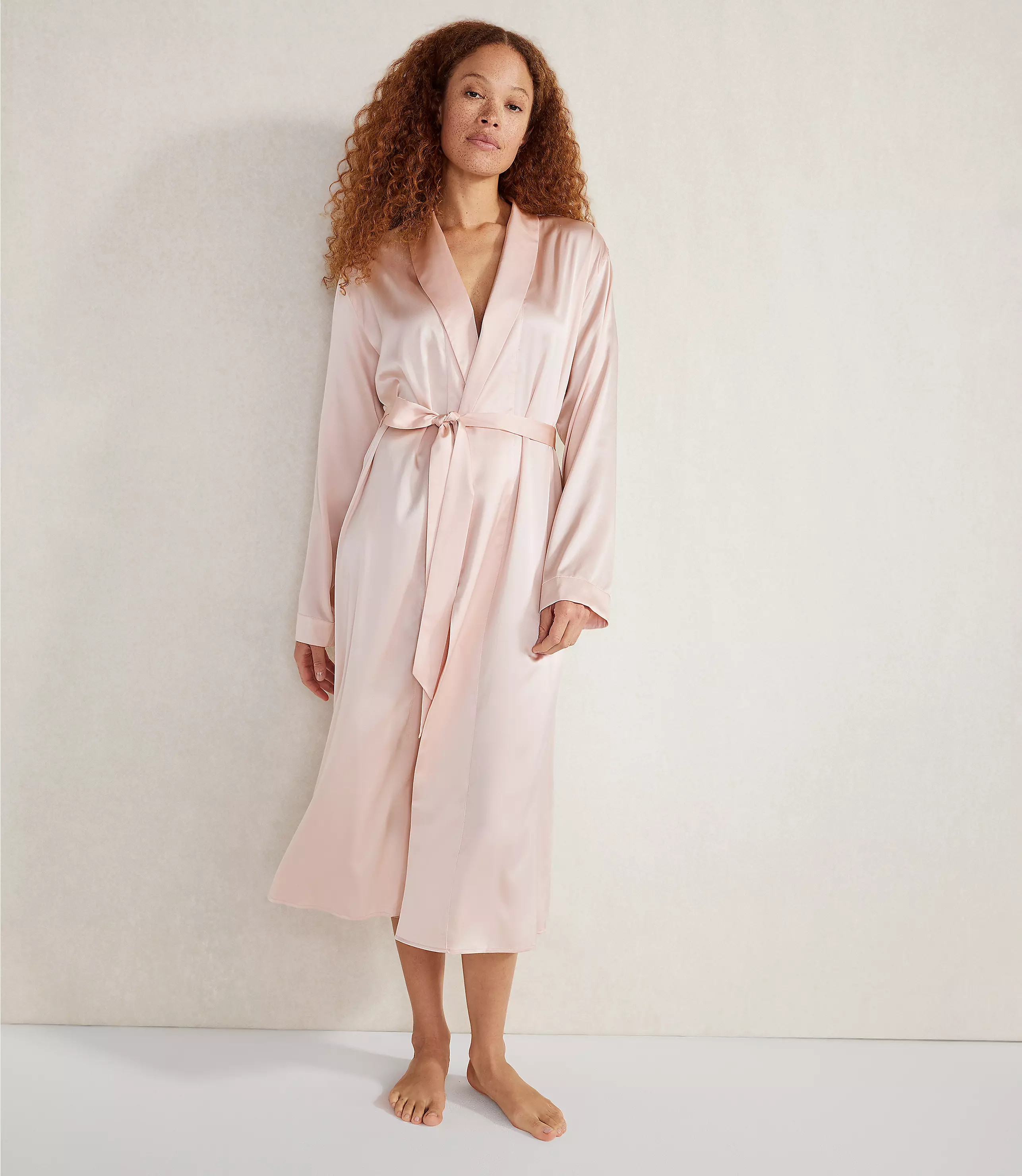 Haven Well Within Washable Silk Robe | LOFT