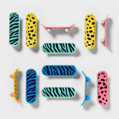 12ct Party Favor Skate Boards - Spritz™: Kids' Multicolor Sports Goodie Bag Favors, Birthday Pa... | Target