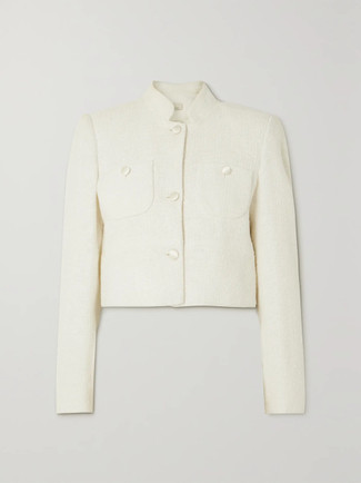 Cropped Tweed Jacket