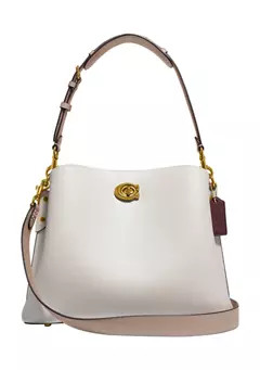 COACH Willow Shoulder Bag in Color Block | Belk