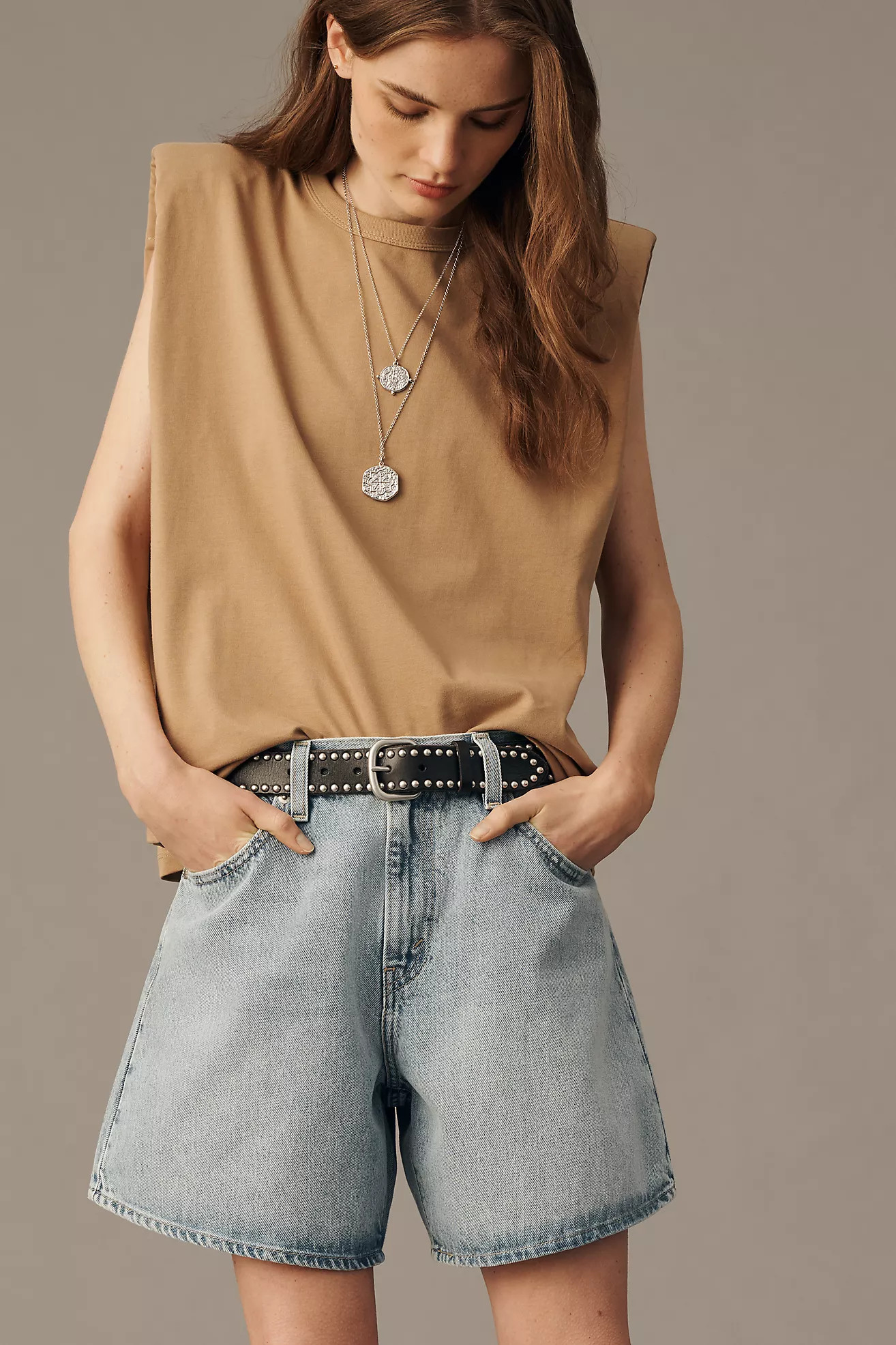 Levi's 100% Cotton High-Rise Baggy Shorts | Anthropologie (US)