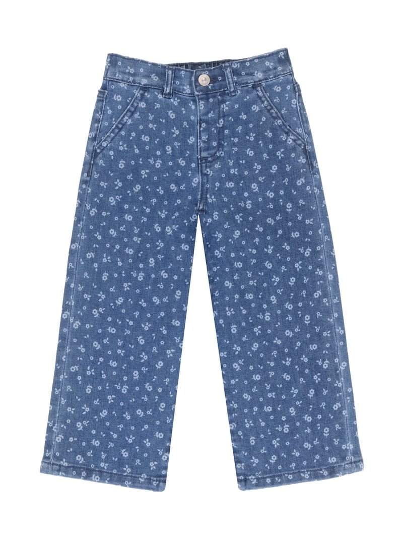 Wonder Nation Toddler Girl Fashion Denim Jeans, Sizes 12M-5T | Walmart (US)