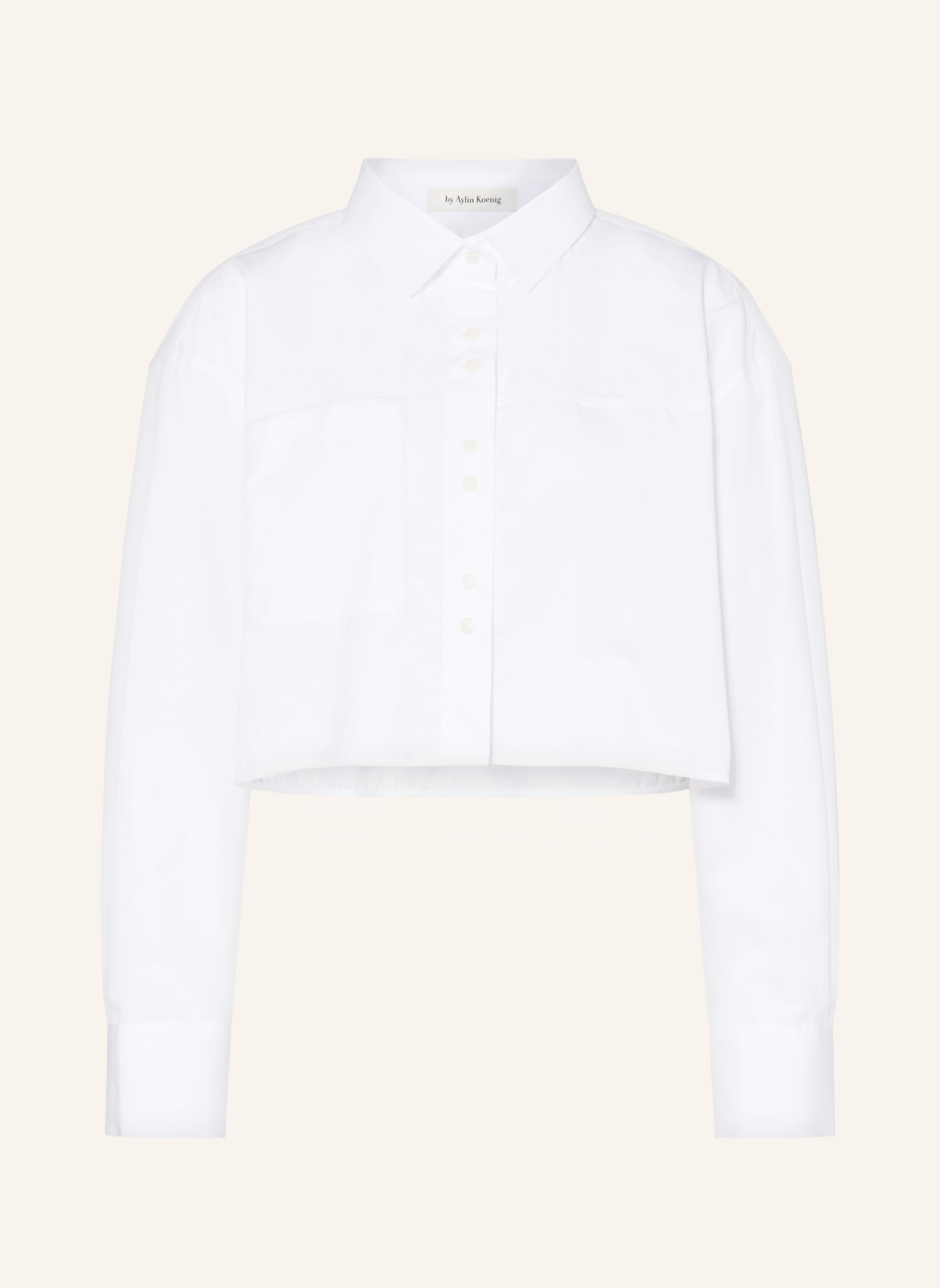 by Aylin Koenig Cropped-Hemdbluse TILLI in weiss | Breuninger (DACH)